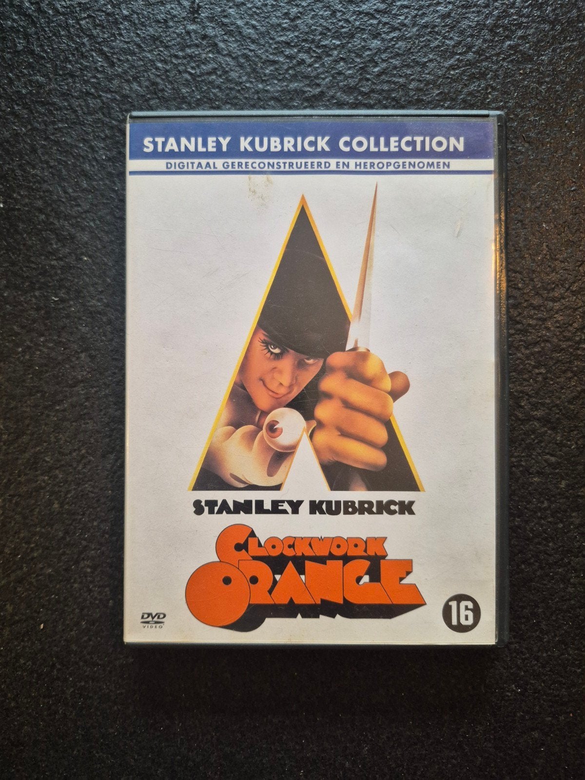 A Clockwork Orange DVD - Stanley Kubrick Collection, Vanaf 16 jaar, Ophalen of Verzenden, Gebruikt, Overige genres