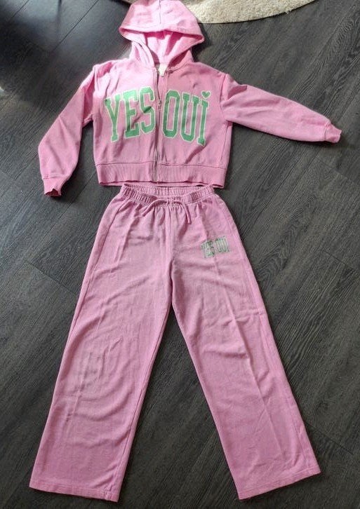 Zara Roze Trainingspak Maat 156 (12-13 jaar), Gebruikt, Meisje, Ophalen of Verzenden, Zara