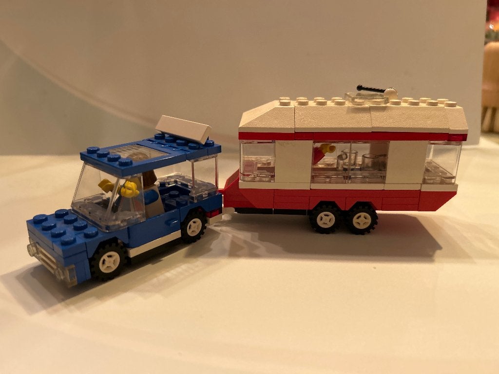 LEGO Legoland 6590 Weekend Cruiser met instructies, Gebruikt, Lego, Ophalen of Verzenden, Complete set