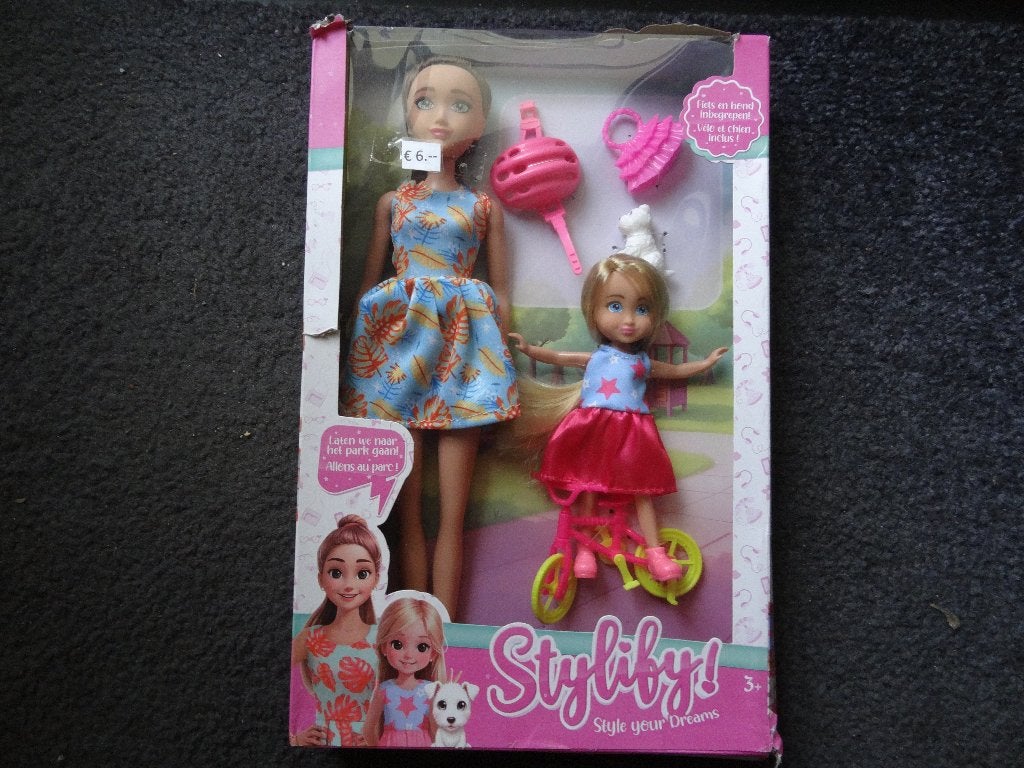 Stijlibij pop met accessoires, Verzamelen, Ophalen, Nieuw, Pop
