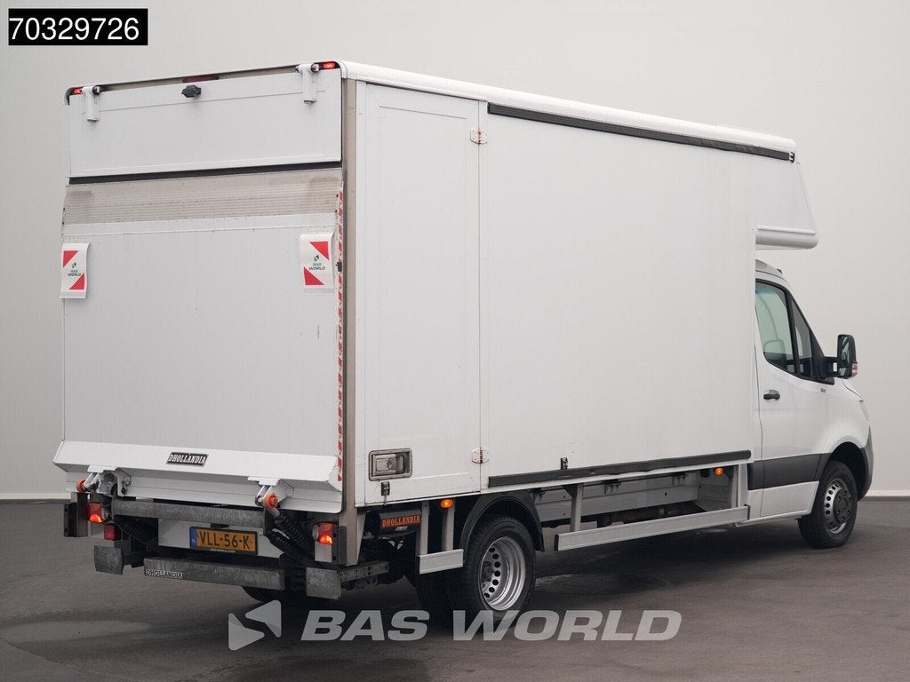 Mercedes Sprinter 516 CDI Automaat Laadklep Zijdeur Dubbellu, Auto's, Automaat, Stof, Gebruikt, Euro 6