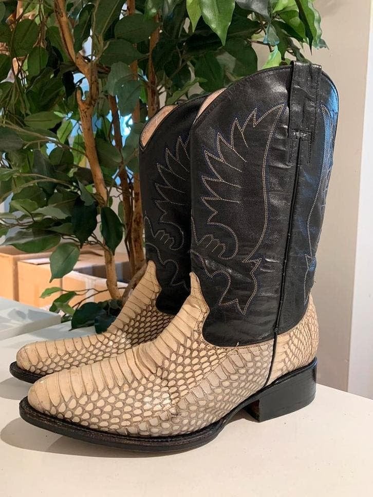 Santana boots cowboylaarzen 41 western boots bohemian, Kleding | Dames, Schoenen, Niet ingevuld, Hoge laarzen, Zwart, Niet ingevuld