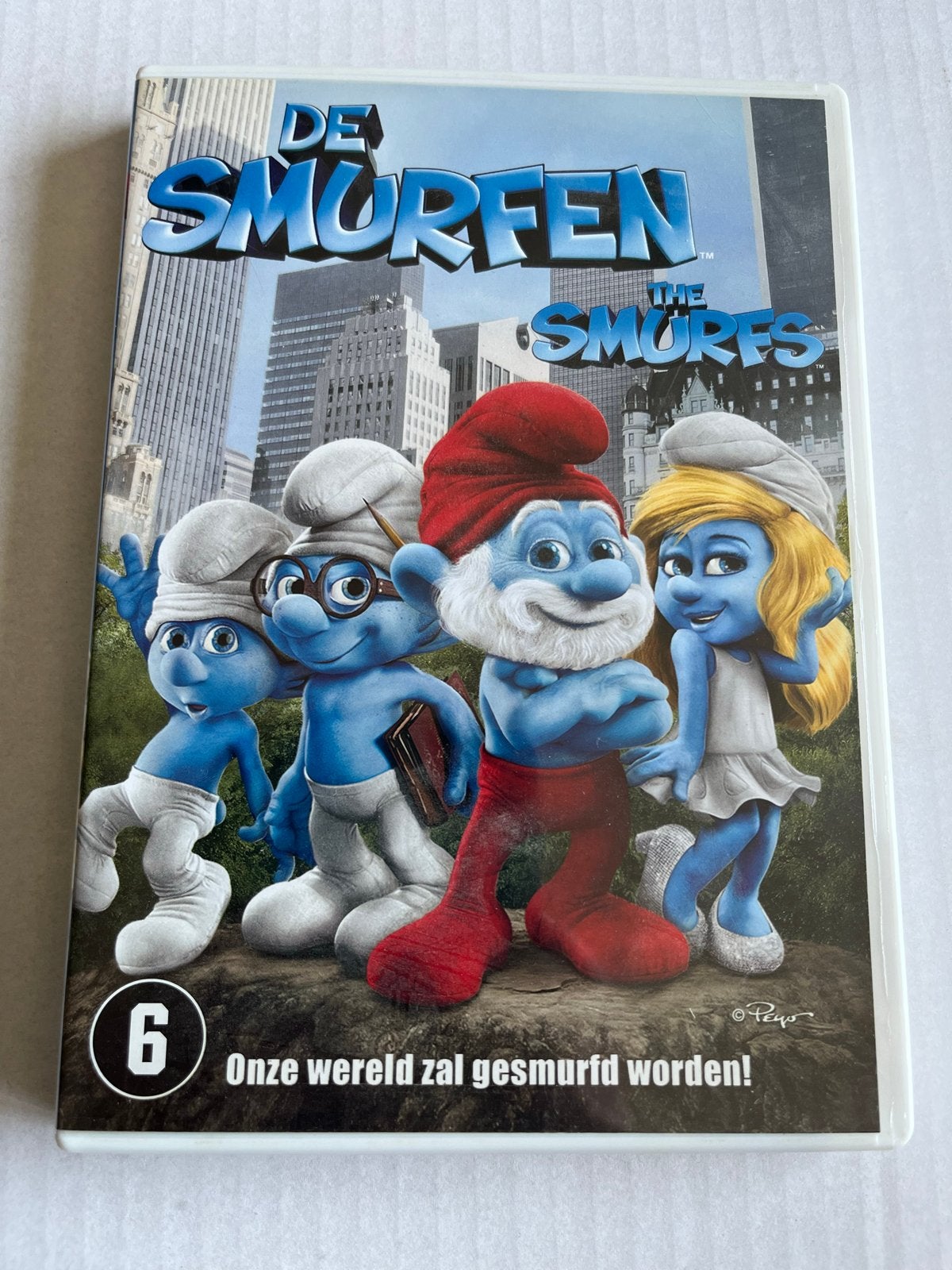 De smurfen - DVD, Vanaf 6 jaar, Ophalen of Verzenden, Gebruikt