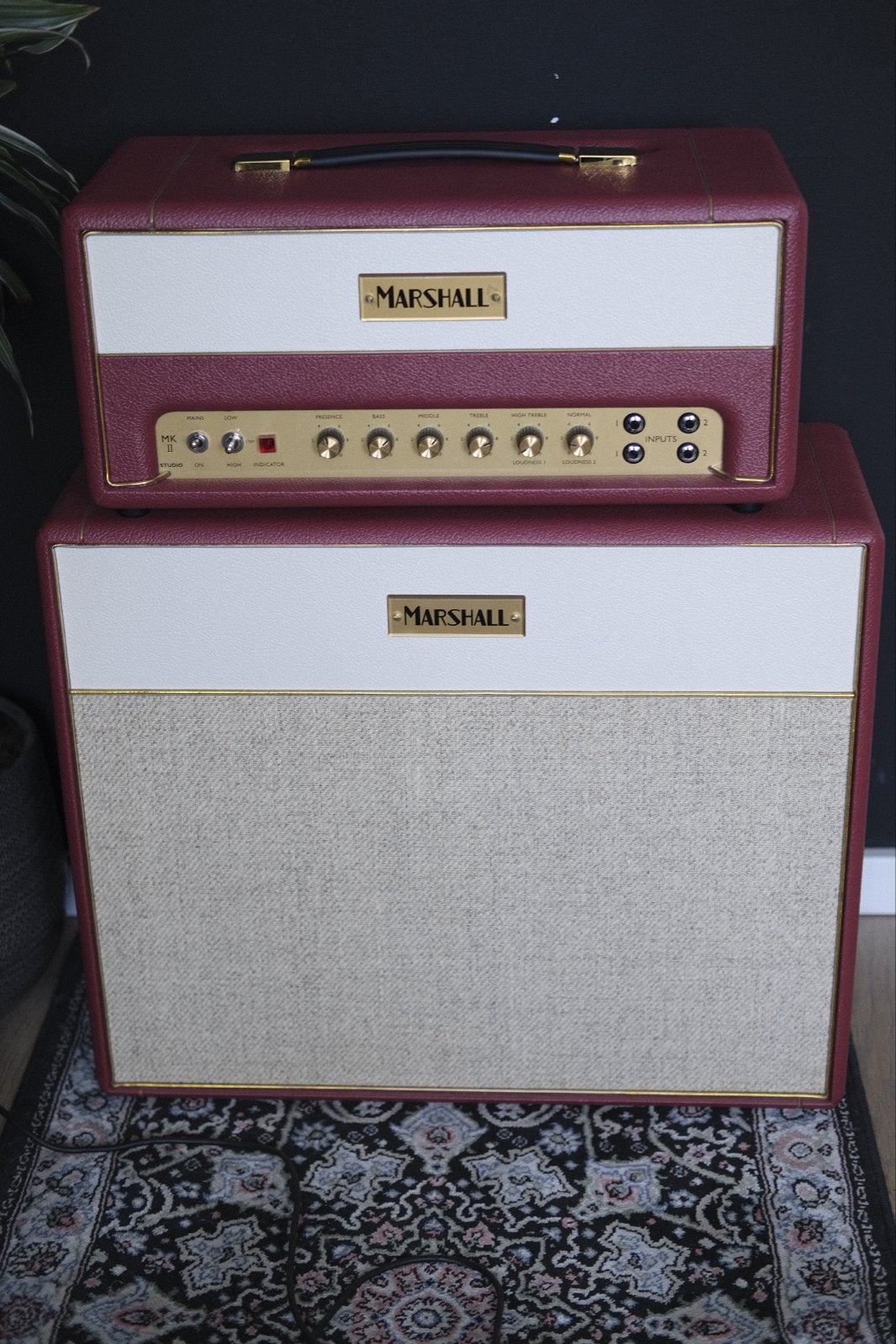 Marshall Studio Vintage SV20H en SV112 Cabinet, Ophalen, Zo goed als nieuw, Gitaar, Minder dan 50 watt