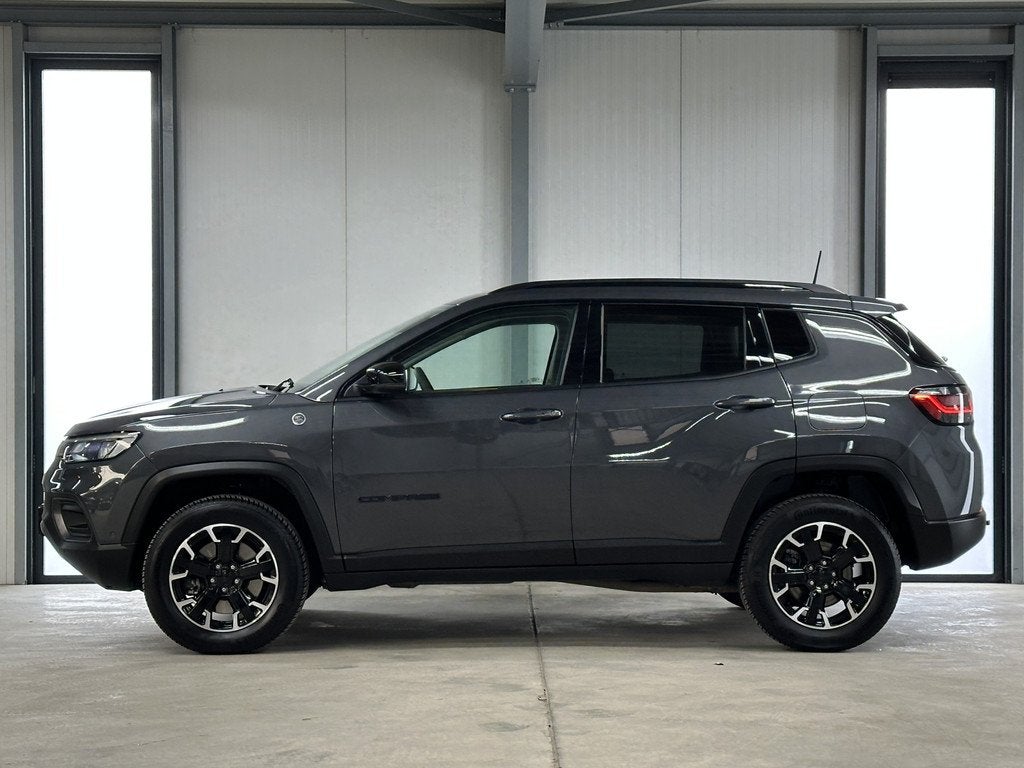 Jeep Compass 4xe 240 Plug-in Hybrid Electric Trailhawk, Auto's, Jeep, Automaat, 12 maanden, 4 cilinders, 179 pk