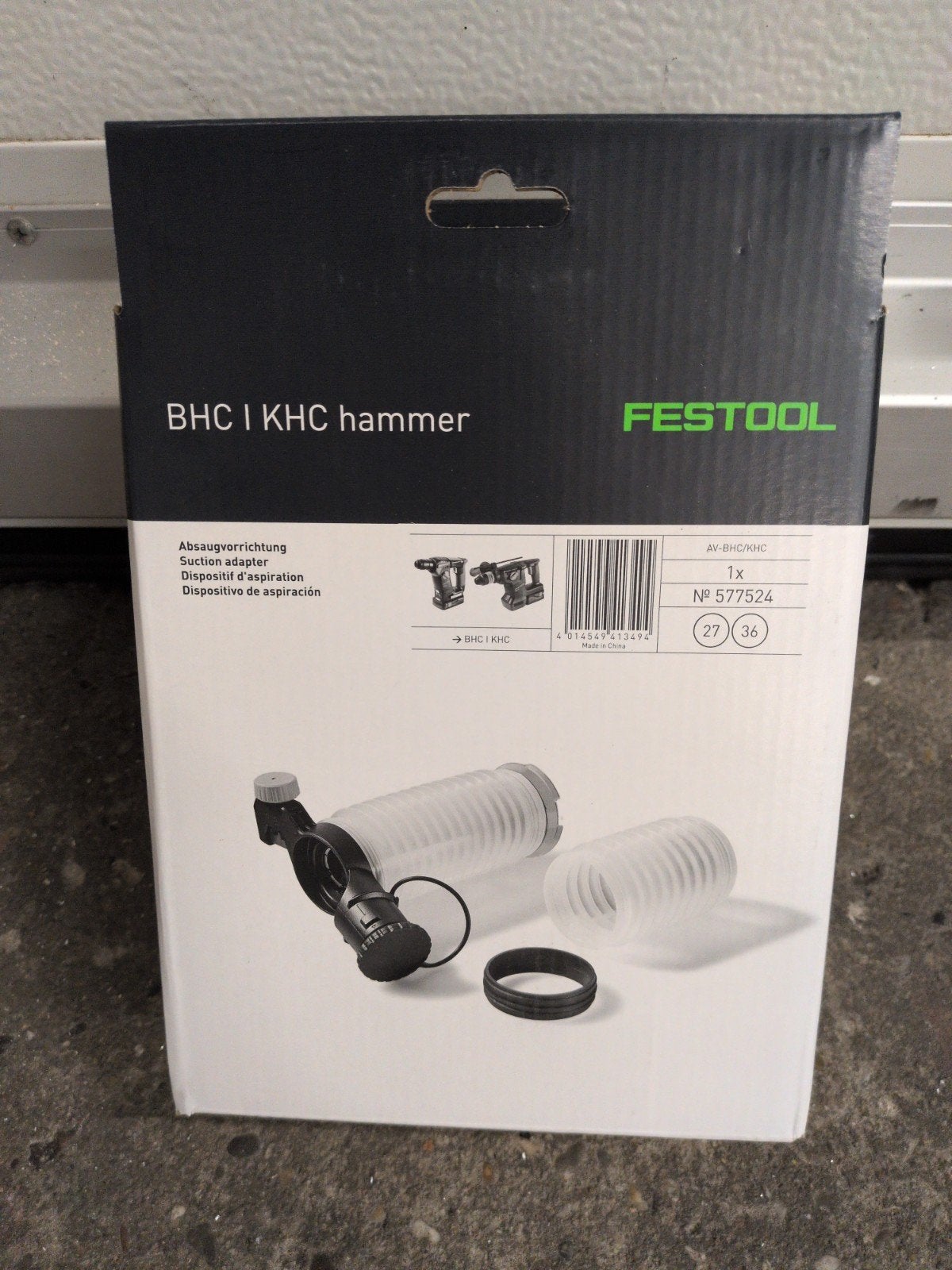 Festool AV-BHC/KHC afzuigset, Ophalen of Verzenden, Nieuw