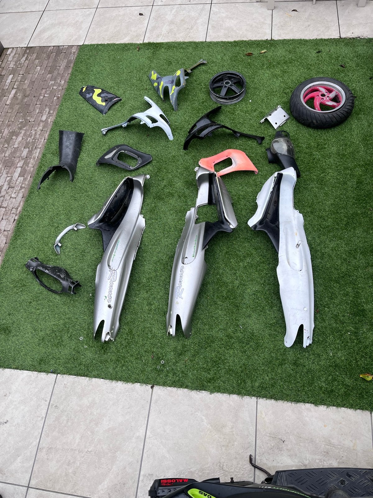 Gilera Runner Kappenset - Opknapper, Ophalen, Gebruikt, Kap, Piaggio