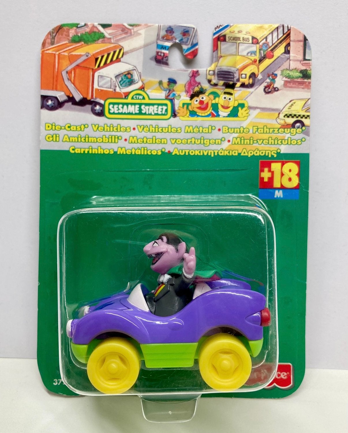 Vintage Sesamstraat Die-cast Vehicles “Count’s Mobile”, Ophalen of Verzenden, Nieuw