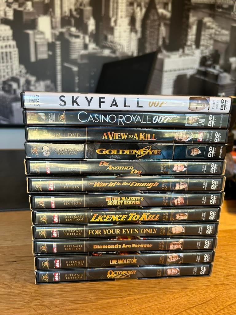DVDs James bond, Vanaf 12 jaar, Ophalen of Verzenden, Zo goed als nieuw