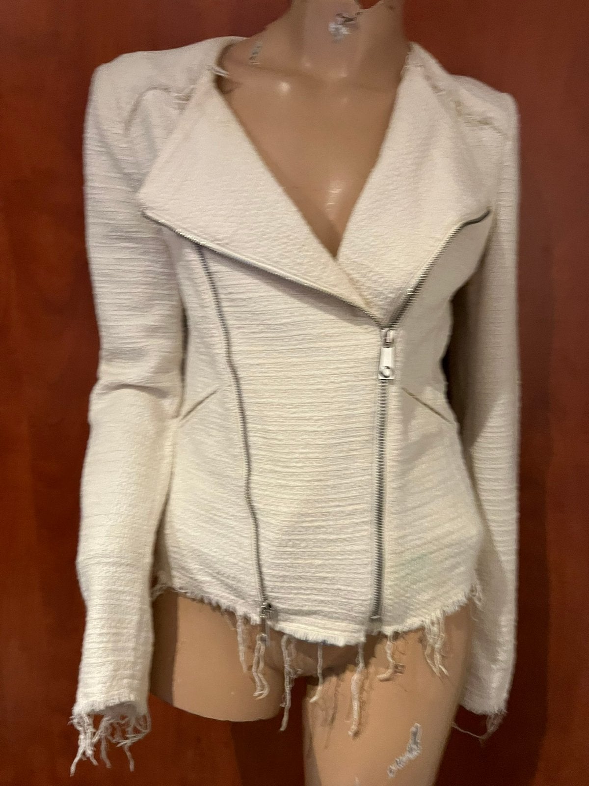 PINKO jas maat s it 42  origineel ZGAN, Pinko, Beige, Ophalen of Verzenden, Zo goed als nieuw