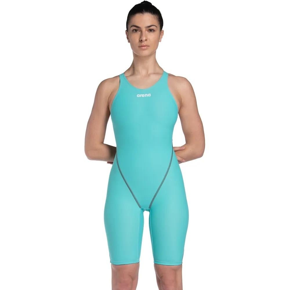 Nieuwe Arena Powerskin ST Next Kneesuit Open Back Aquamarine, Kleding | Dames, Badmode en Zwemkleding, Nieuw, Badpak, Blauw, Ophalen of Verzenden