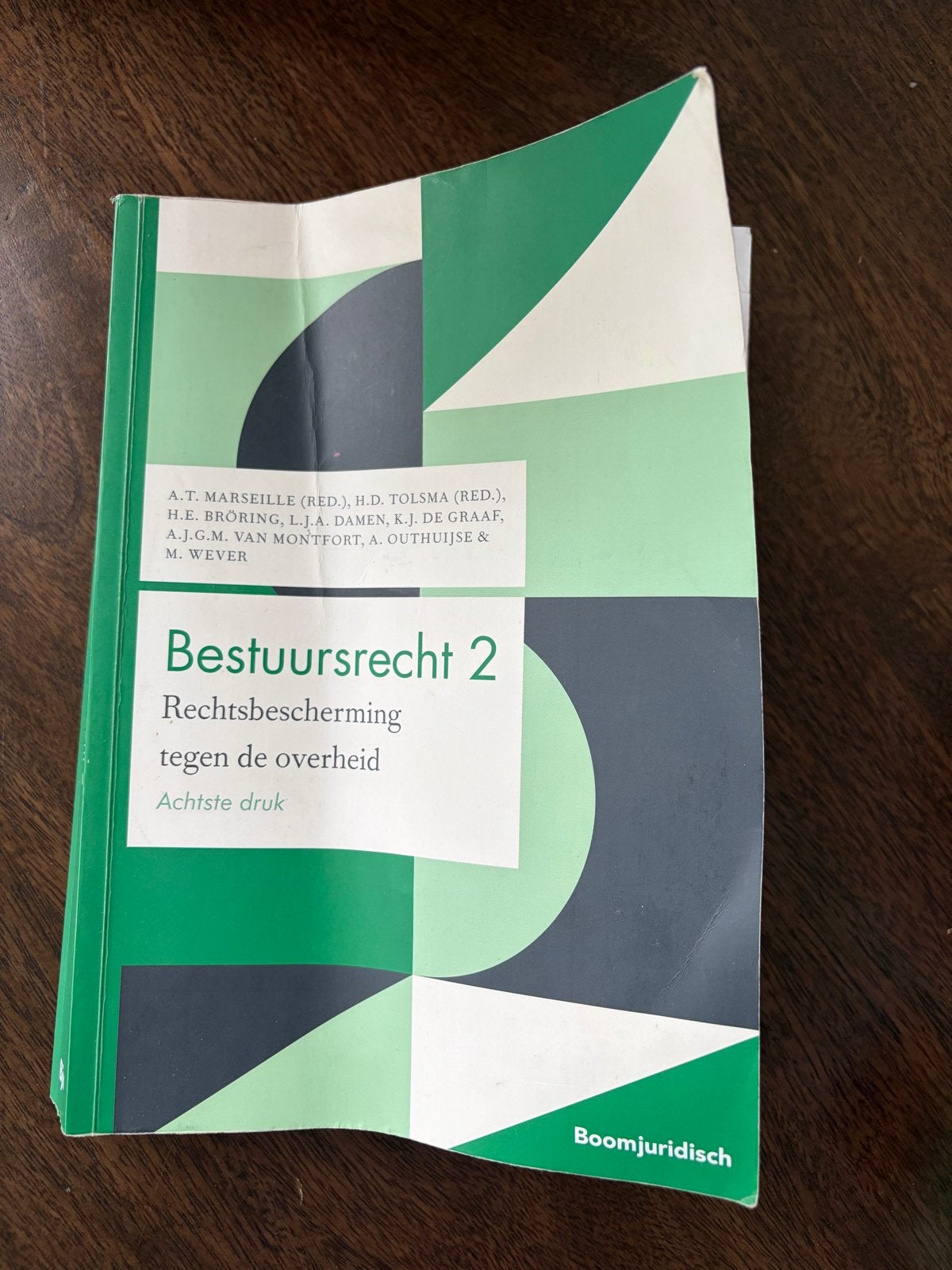 Bestuursrecht 2: Rechtsbescherming tegen de overheid, Boeken, Ophalen of Verzenden, Gamma, Gelezen, HBO