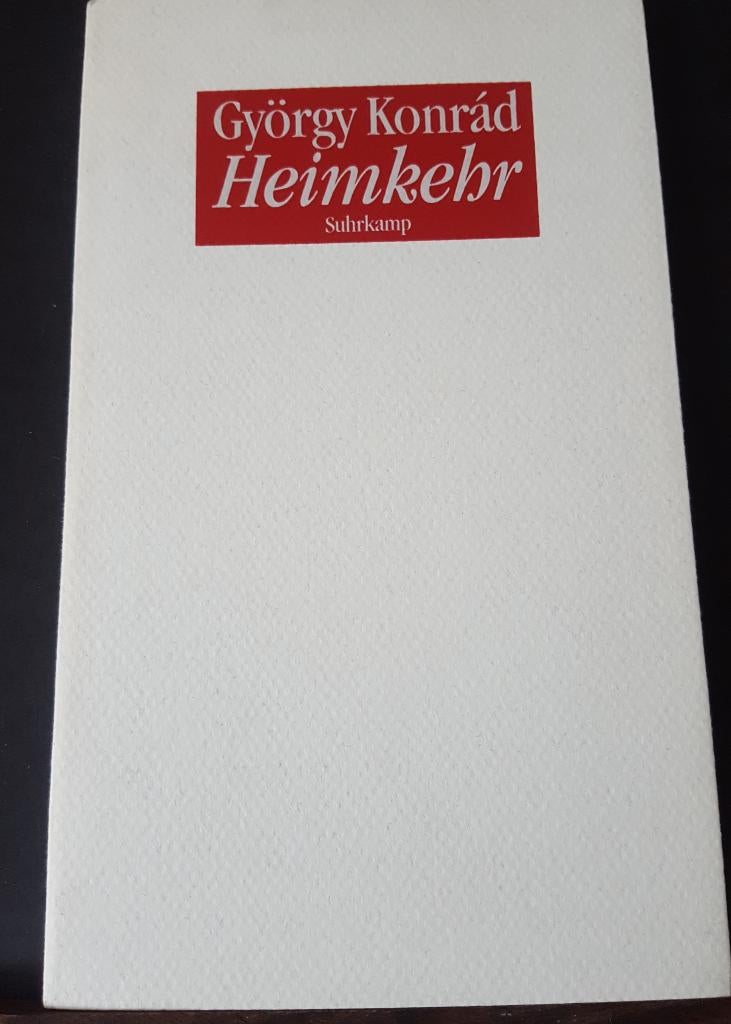 György Konrád: Heimkehr (247E4), Ophalen of Verzenden, Gelezen