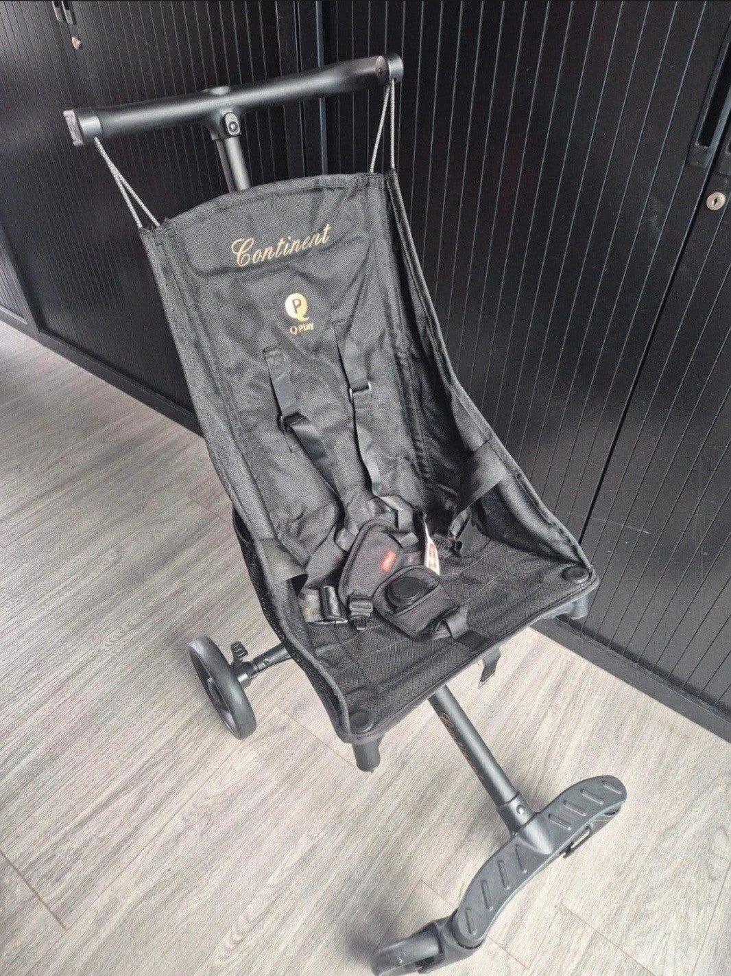 QPlay Luxe Buggy XL - Zwart, Ophalen of Verzenden, Zo goed als nieuw