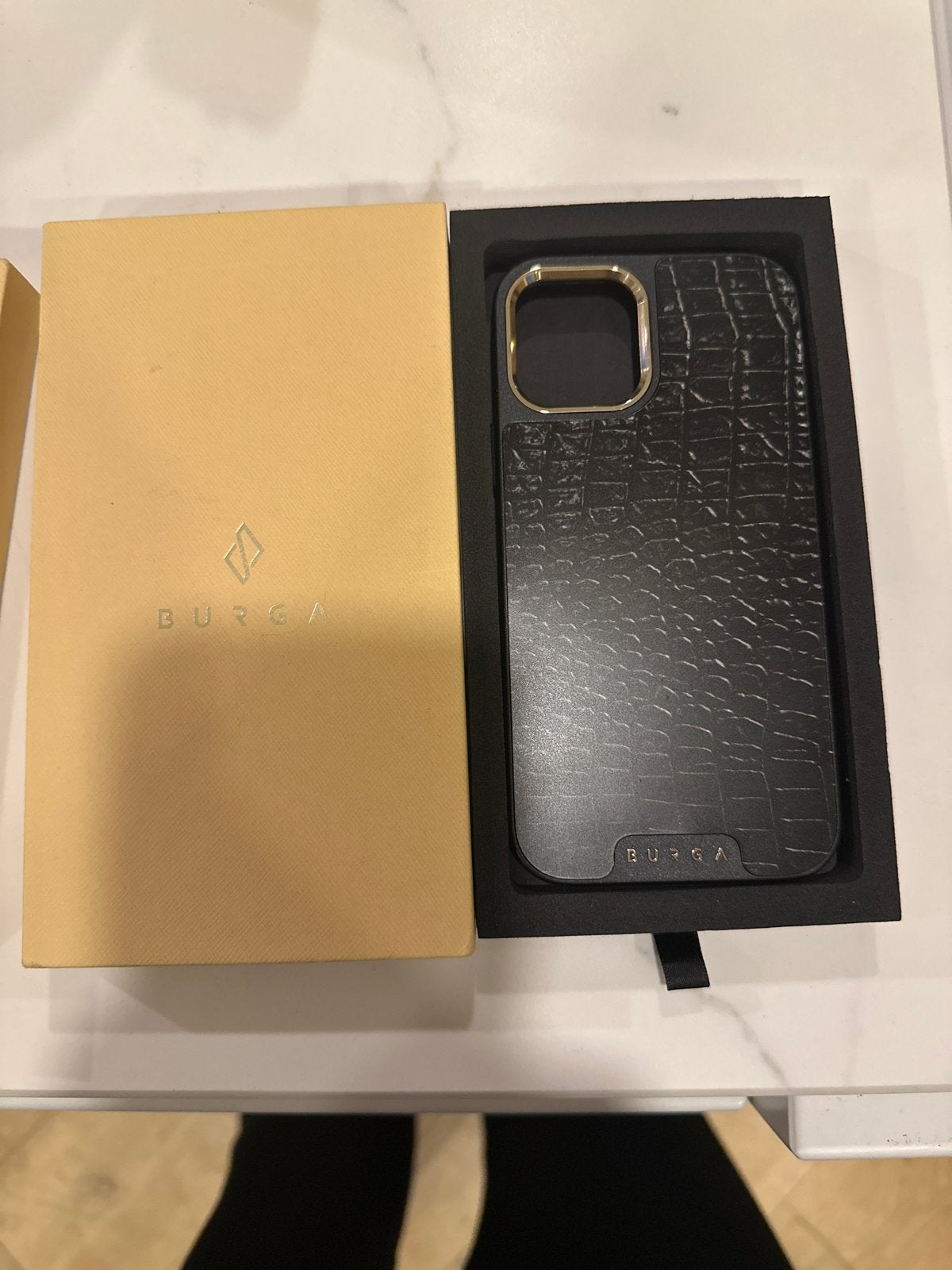 Nieuw iPhone 12 Pro hoesje - Burga Elite, Zwart, Nieuw, Hoesje of Tasje, Ophalen of Verzenden