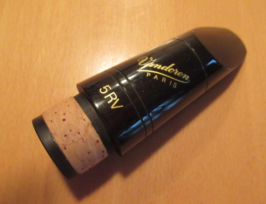Vandoren 5RV Traditional bes klarinet mondstuk, Ophalen of Verzenden, Zo goed als nieuw, Overige materialen, Bes-klarinet