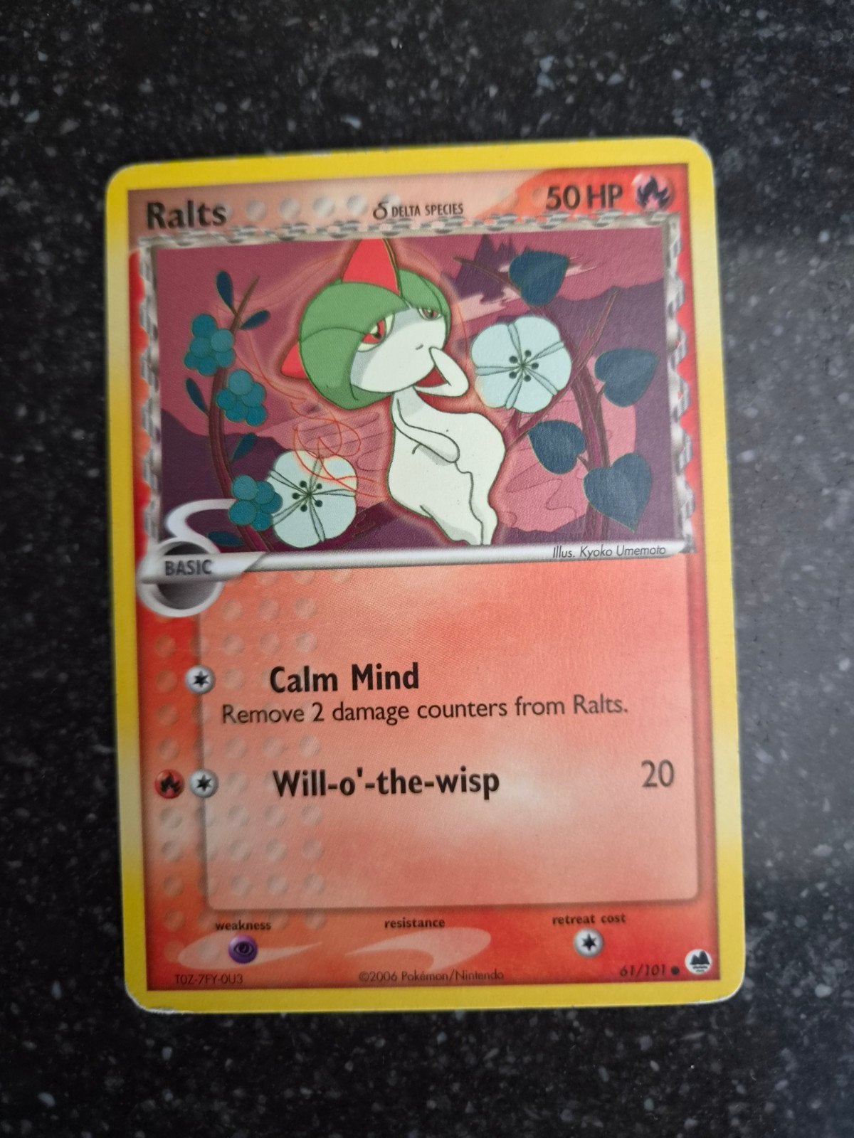 Ralts Delta Species Pokémon kaart - Uitstekende staat, Ophalen of Verzenden, Zo goed als nieuw, Losse kaart