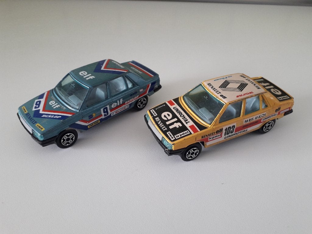 renault 9                 bburago, Ophalen of Verzenden, Zo goed als nieuw, Auto, Overige merken