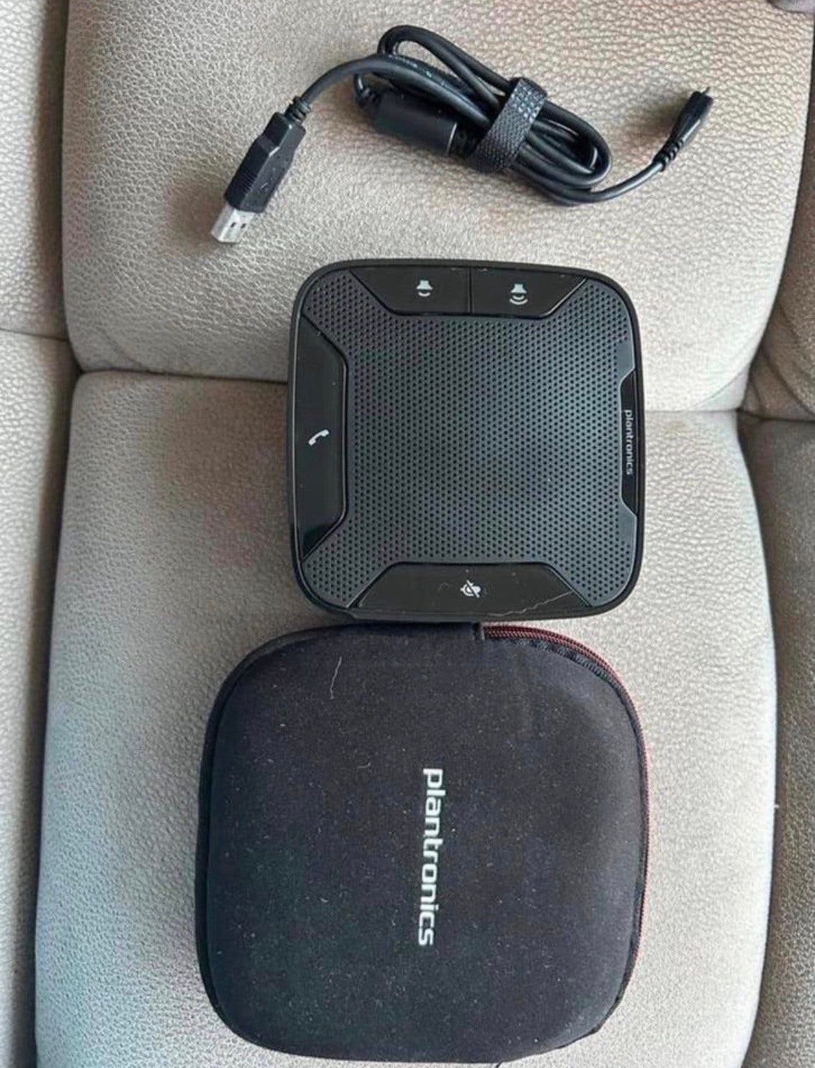 Plantronics Calisto P610 USB Speakerphone met etui, Ophalen, Zo goed als nieuw, Overige typen, Universeel