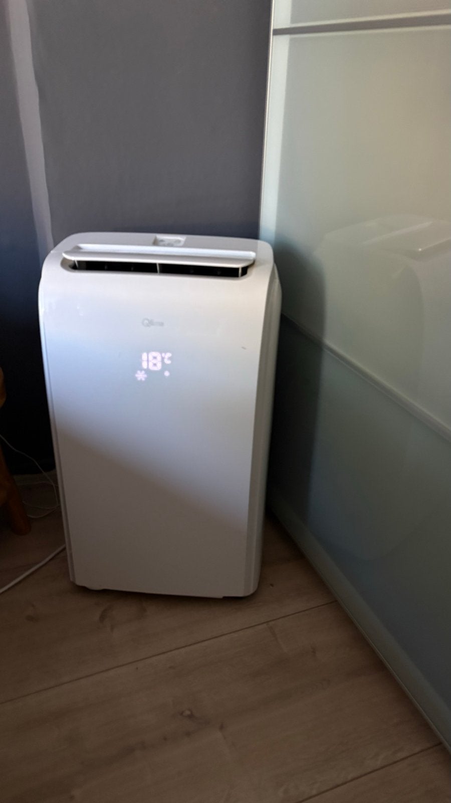 Qlima P 522 Mobiele Airco - Energieklasse A, Witgoed en Apparatuur, Ophalen, Minder dan 60 m³, 3 snelheden of meer, Zo goed als nieuw