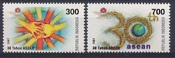 Indonesie Zonnebloem nr 1788/9 postfris 1997, Ophalen of Verzenden, Postfris, Zuidoost-Azië