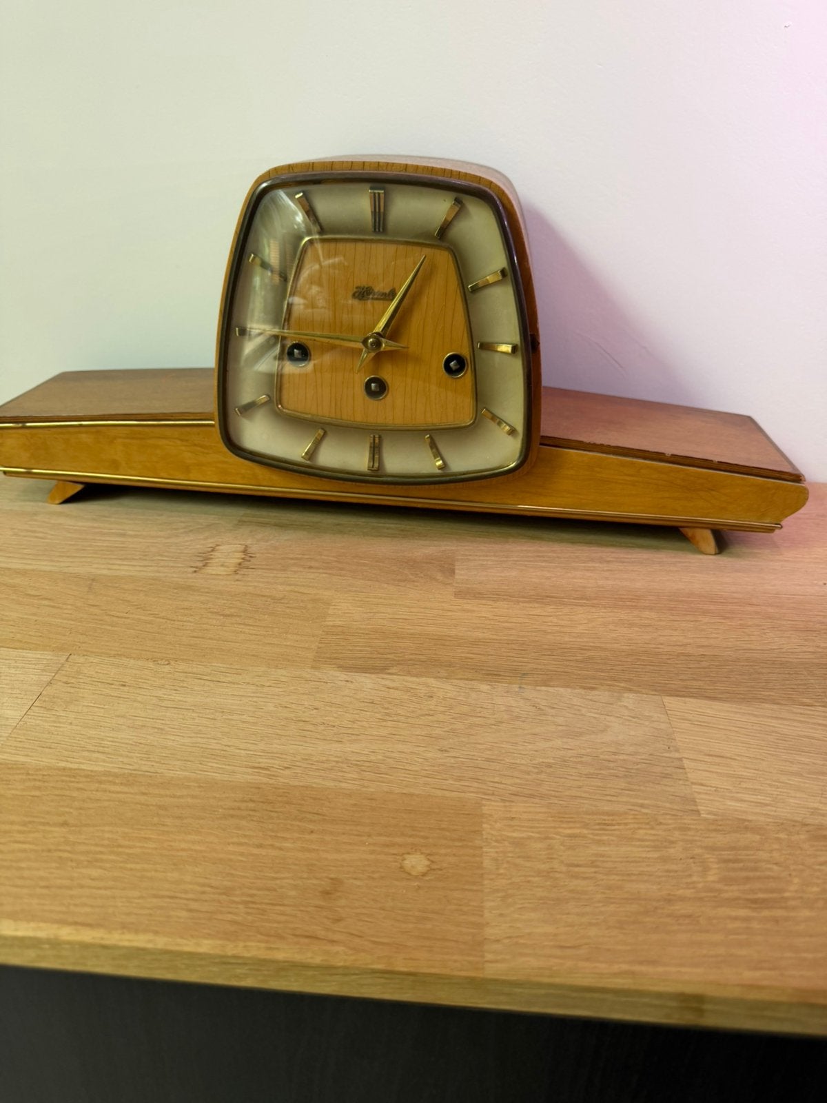 Hermle klok, Ophalen, Zo goed als nieuw, Wandklok