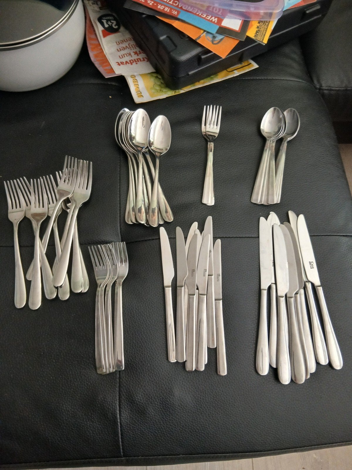 nieuw  bestek te koop, Ophalen, Nieuw, Rvs of Chroom
