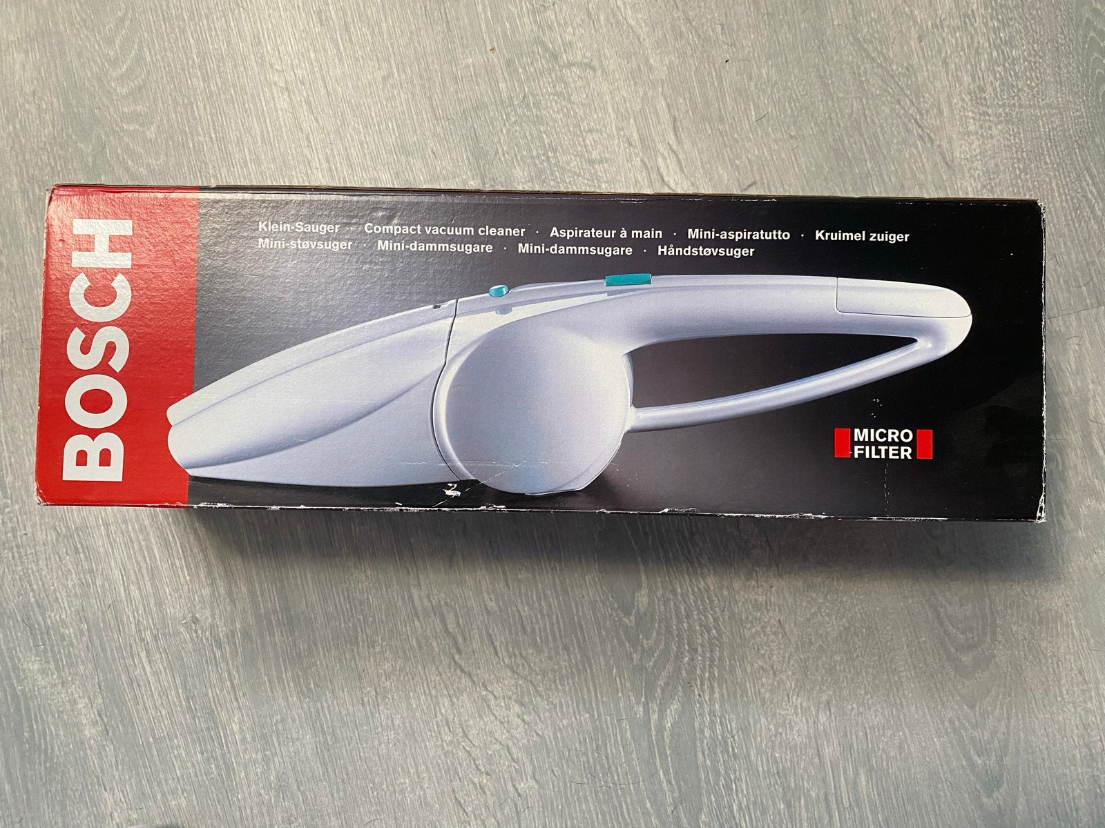 Bosch Kruimeldief - Compacte Handstofzuiger met Microfilter, Gebruikt, Bosch, Kruimeldief, Draadloos
