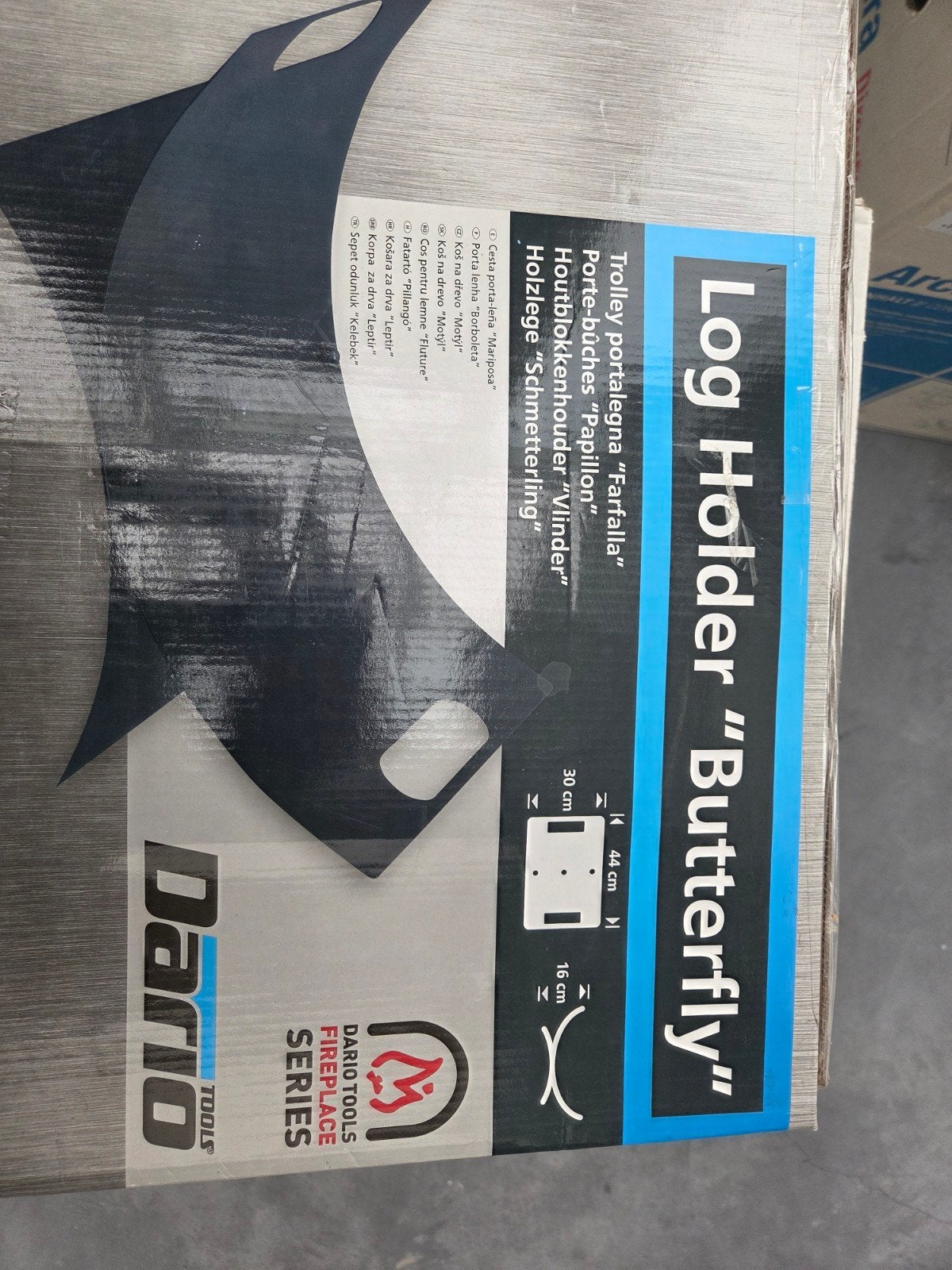 Dario Tools Houtblokkenhouder "Butterfly", Minder dan 3 m³, Ophalen of Verzenden, Overige houtsoorten, Blokken