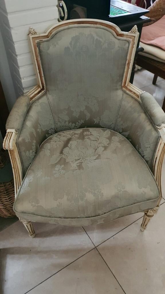 Brocante stoeltje Nog in zeer goeden staat 30 Euro., Antiek en Kunst, Antiek | Meubels | Stoelen en Banken, Ophalen