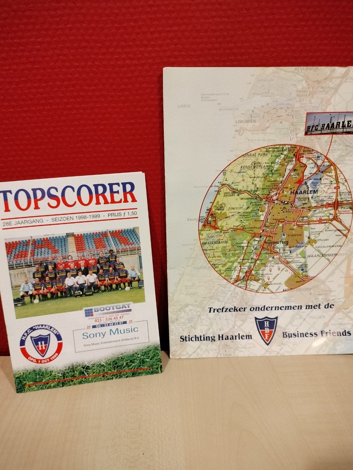 Programmaboekje Haarlem - Eindhoven 98-99, Verzamelen, Ophalen of Verzenden, Overige binnenlandse clubs, Boek of Tijdschrift