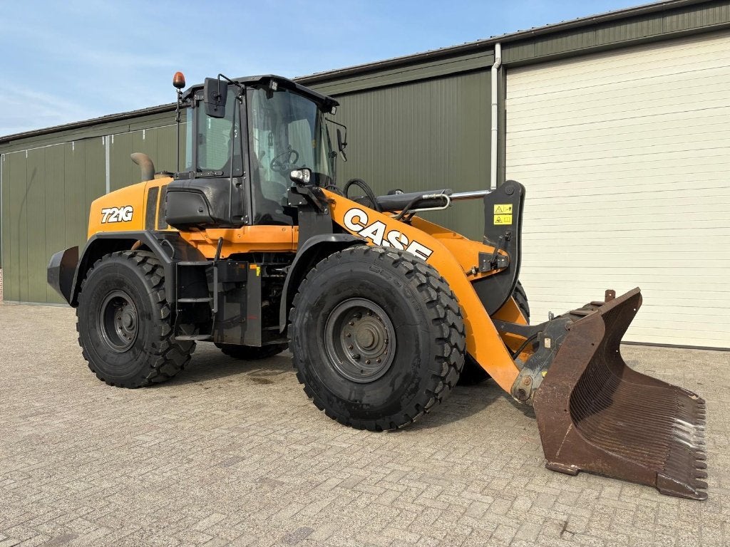Case 721 G shovel loader laadschop, Ophalen, Wiellader of Shovel
