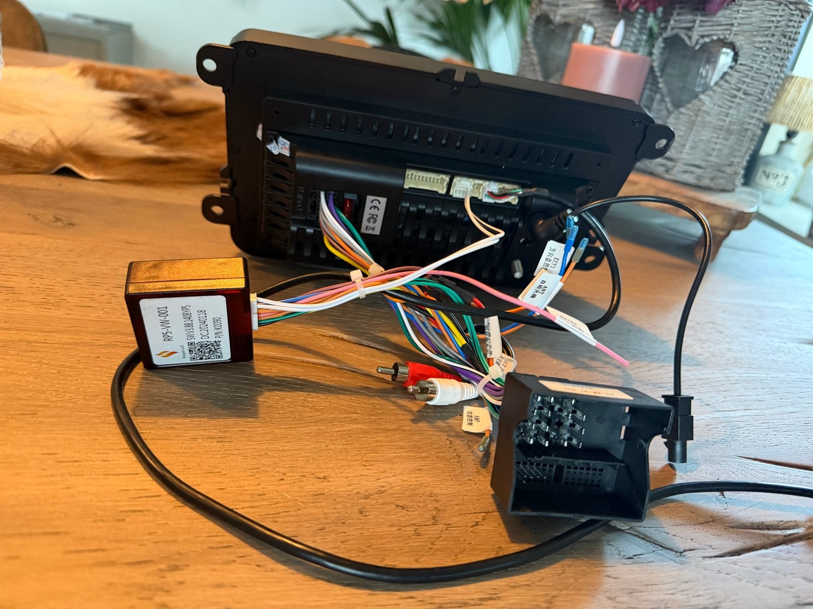 Autoradio touchscreen voor VW - Plug and Play, Ophalen of Verzenden, Zo goed als nieuw