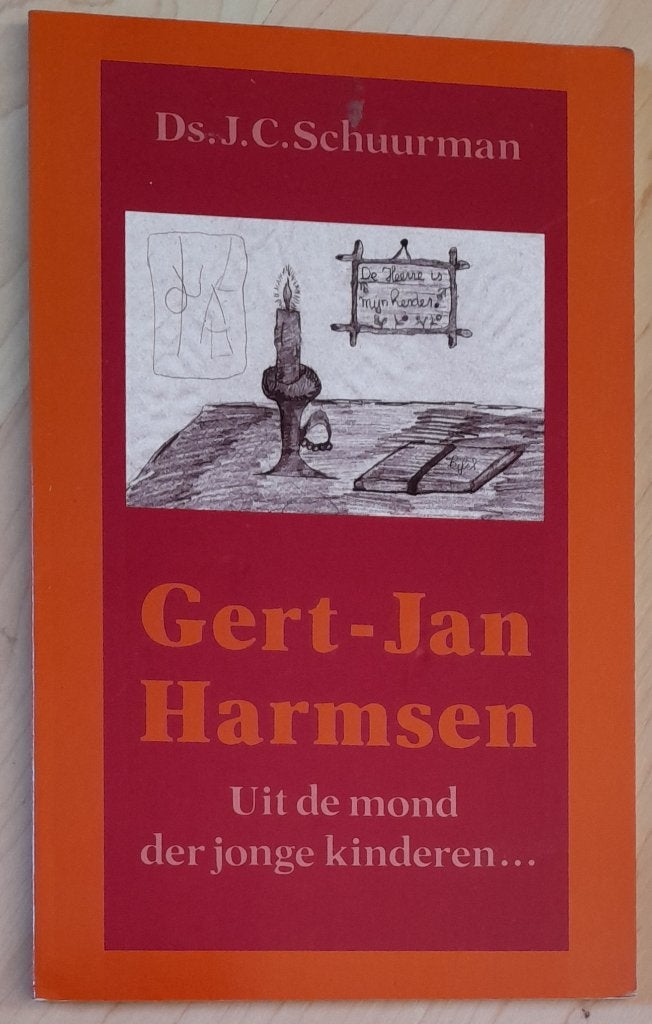 GERT JAN HARMSEN Ds JC Schuurman, Boeken, Ophalen of Verzenden, Zo goed als nieuw