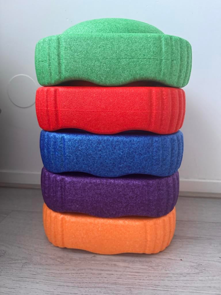 Stapelstenen - Set van 5 in diverse kleuren, Ophalen of Verzenden, Nieuw, Overige merken
