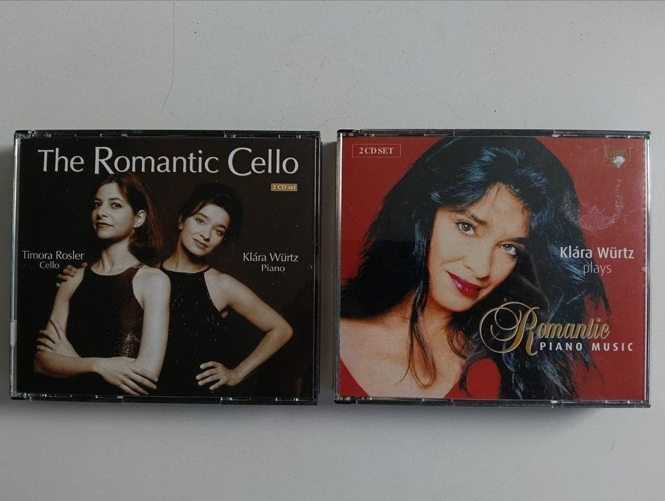 Klára Würtz - Set Romantic Cello & Romantic Piano Music, Boxset, Ophalen of Verzenden, Rachmaninov, Romantiek