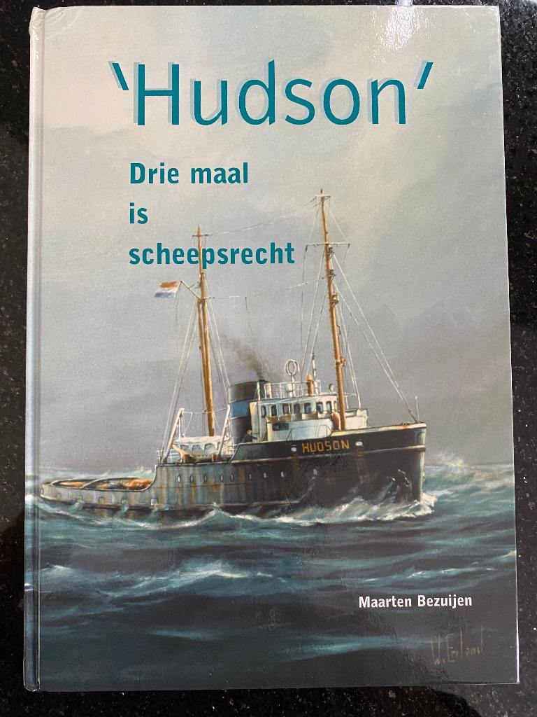 Hudson. Drie maal is scheepsrecht., Ophalen of Verzenden, Zo goed als nieuw, Motorboot, Boek of Tijdschrift
