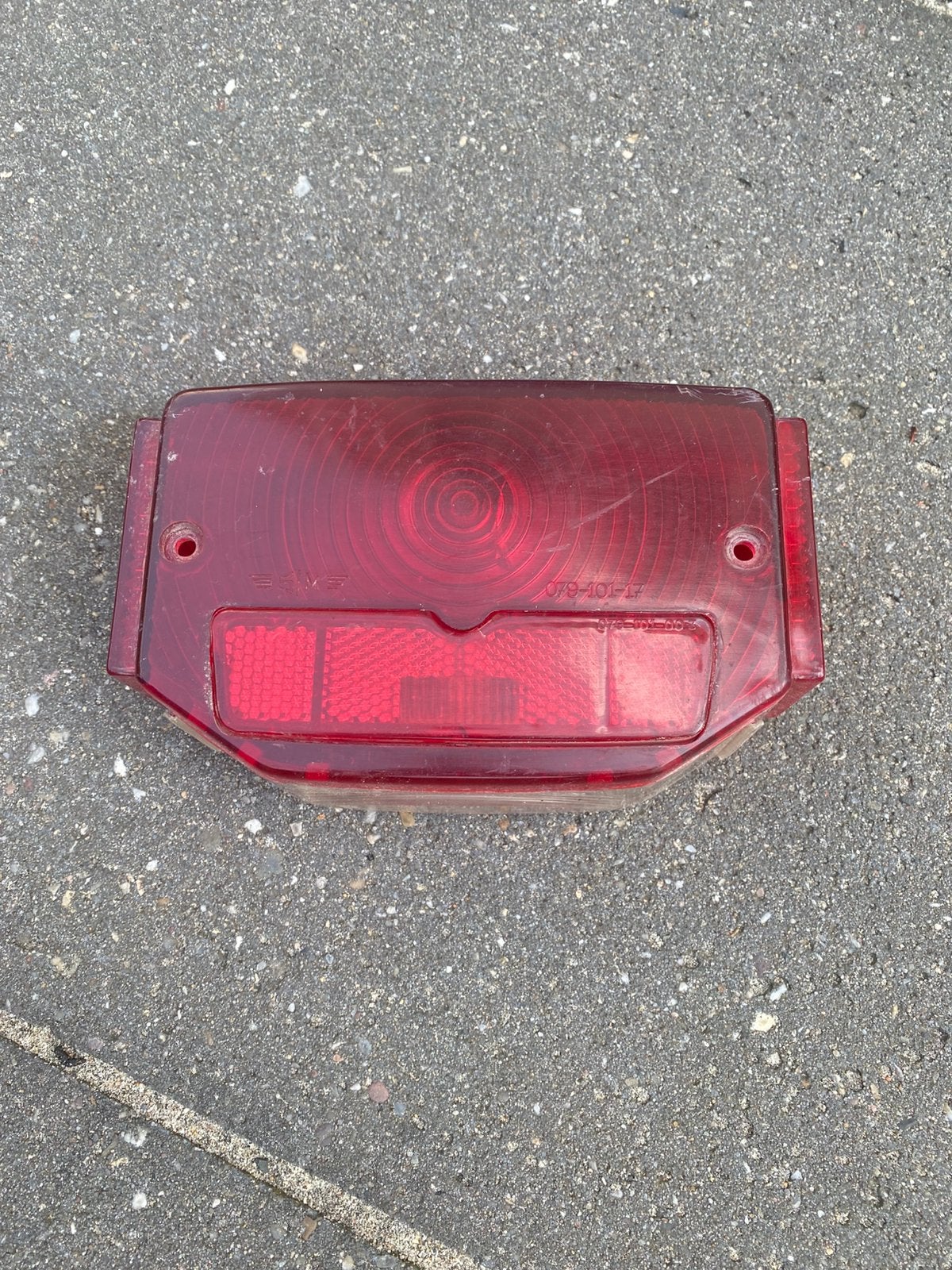 Achterlicht glas Kreidler / Zundapp, Ophalen of Verzenden, Gebruikt, Overige typen