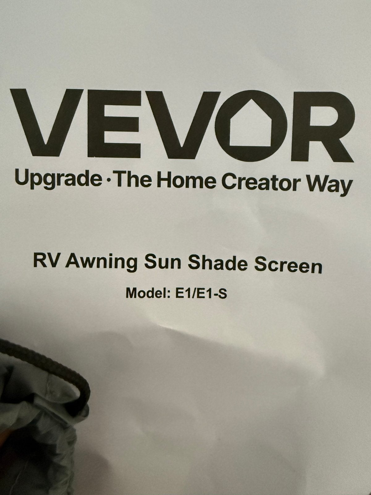 Sunshade screen voor luifel - 330x200 cm, Ophalen of Verzenden, Nieuw