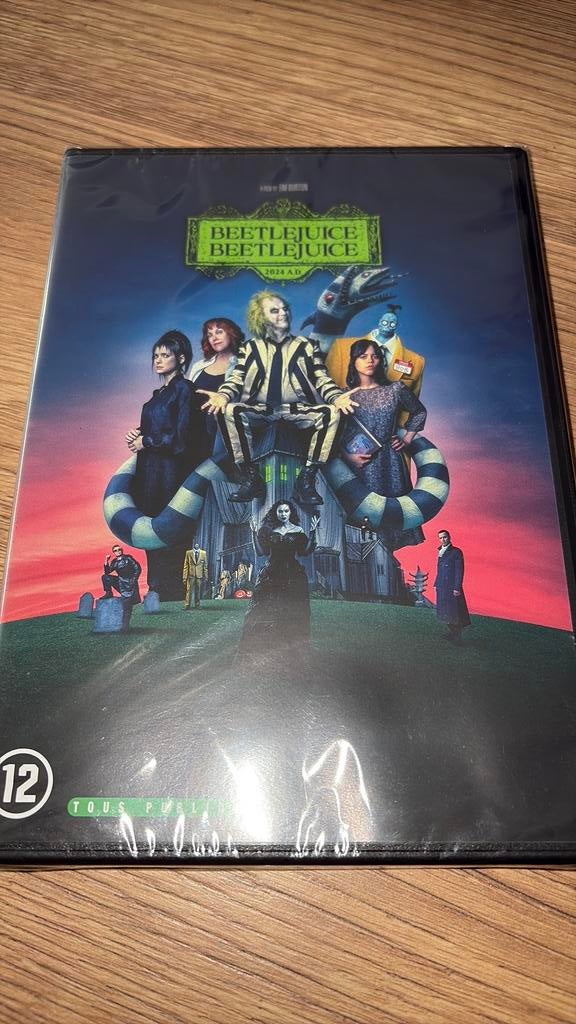 Beetlejuice Beetlejuice 2 nieuw in seal! Met Michael Keaton., Vanaf 16 jaar, Ophalen of Verzenden, Zo goed als nieuw