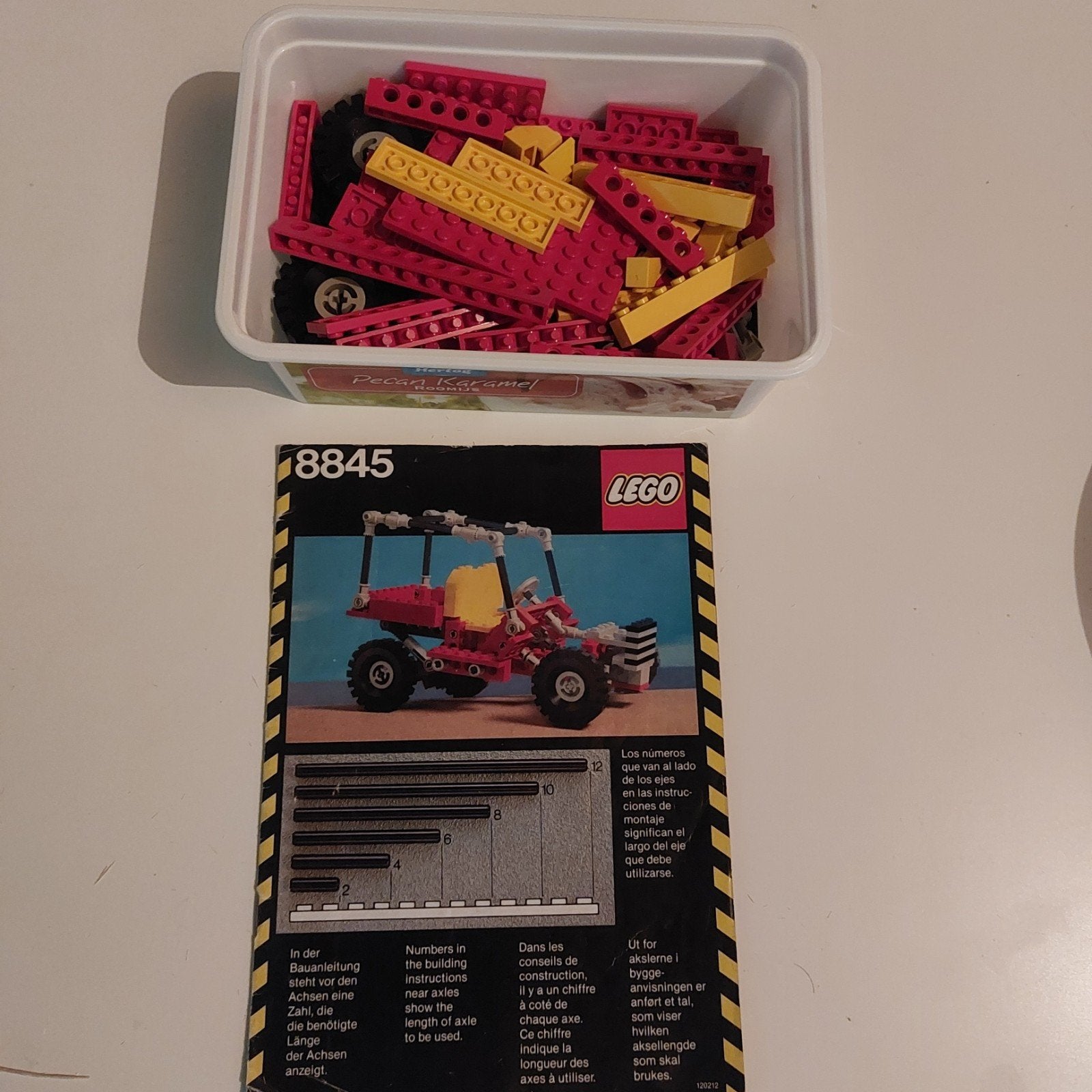 LEGO Technic 8845 Dune Buggy met instructies, Gebruikt, Lego, Ophalen of Verzenden, Technic