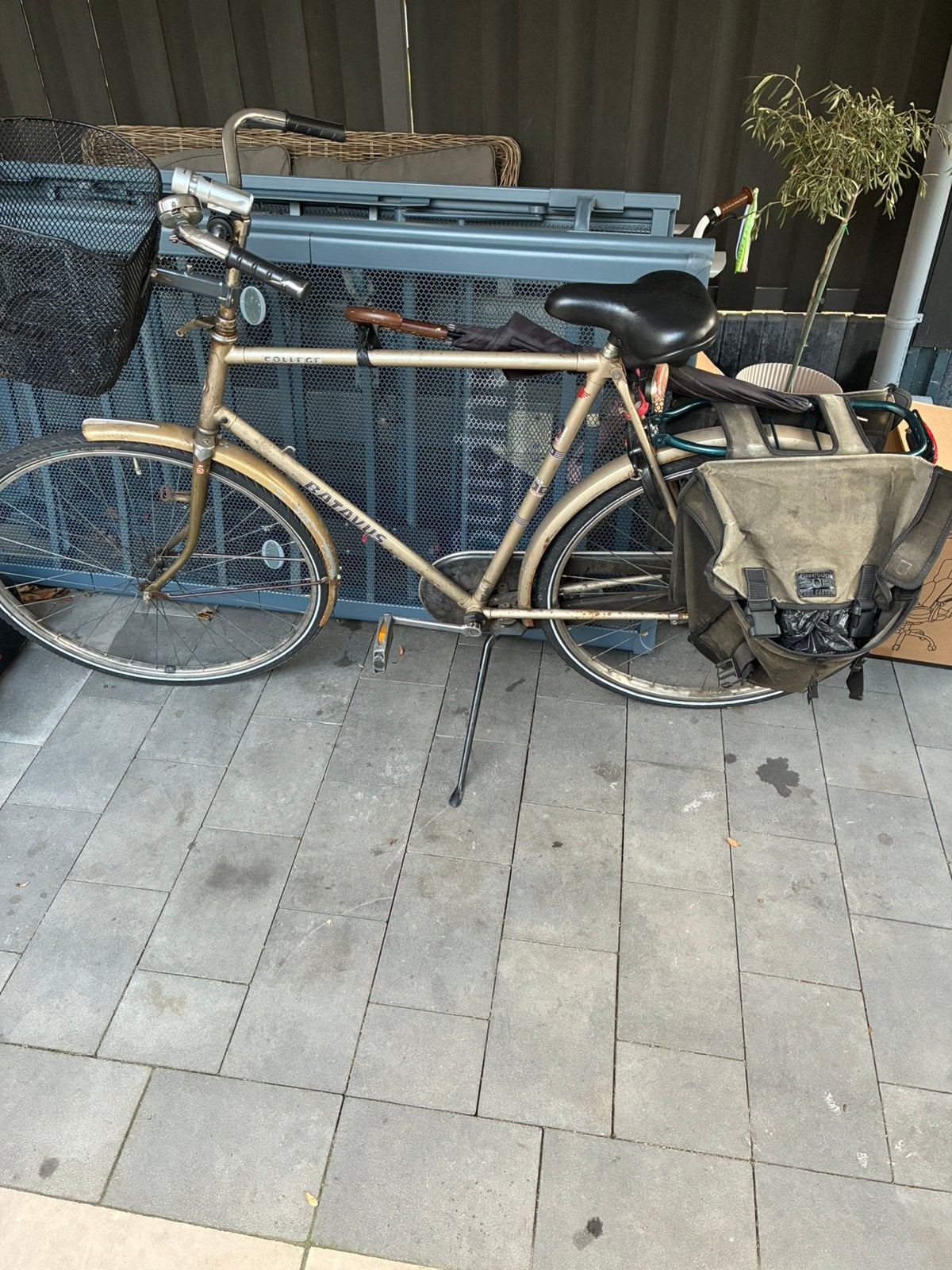 Heren fiets oudje, Ophalen of Verzenden, Zo goed als nieuw, Minder dan 10 versnellingen, Overige merken
