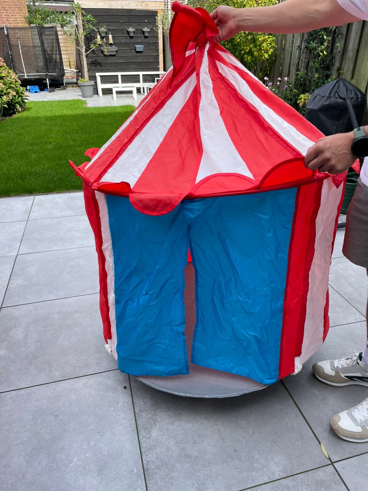 Speeltent / circustent van Ikea (Cirkustält), Ophalen, Zo goed als nieuw