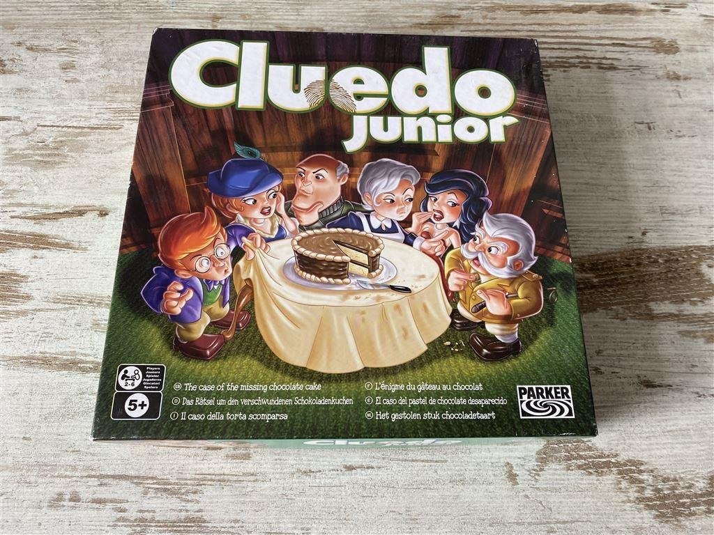 Cluedo junior vierkante versie [s238], Verzenden, Zo goed als nieuw
