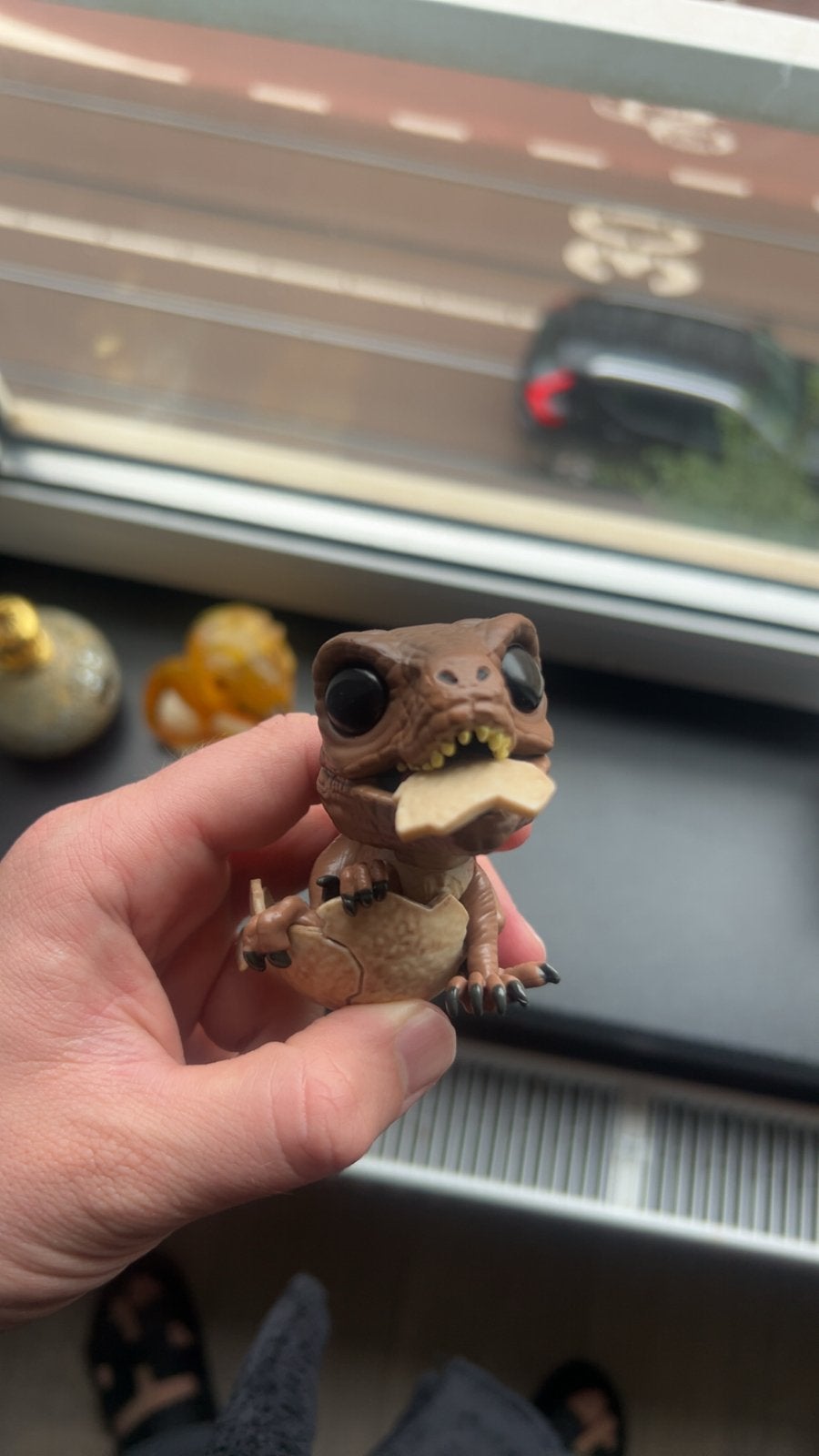 Funko Pop! Baby Velociraptor uit Jurassic World, Verzamelen, Verzenden, Zo goed als nieuw