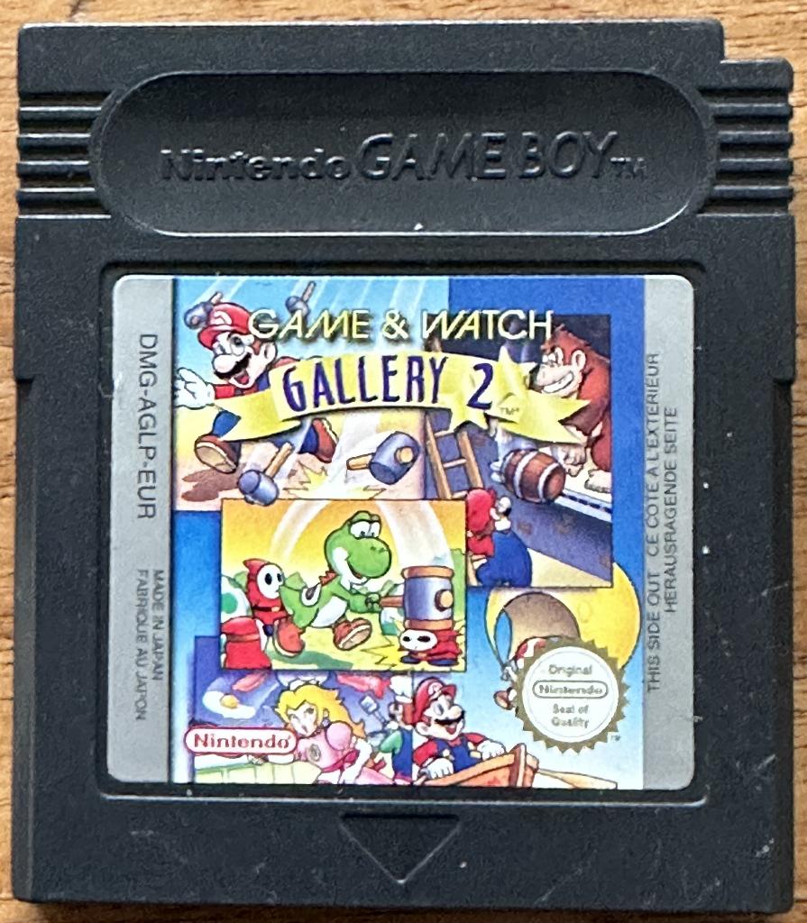 Game & watch gallery 2 nintendo gameboy spel, Ophalen, Gebruikt, 1 speler, Vanaf 3 jaar