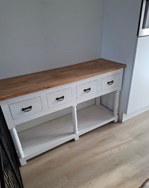 Mooie tafel voor in de keuken  25 euro, Huis en Inrichting, Ophalen, 100 tot 150 cm, Zo goed als nieuw, 25 tot 50 cm