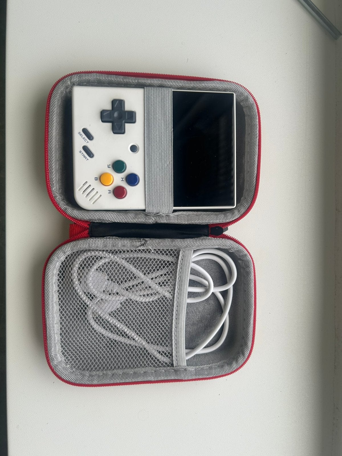 Miyoo Mini Wit – Retro Game Console – Topstaat, Spelcomputers en Games, Games | Atari, 1 speler, Ophalen of Verzenden, Zo goed als nieuw