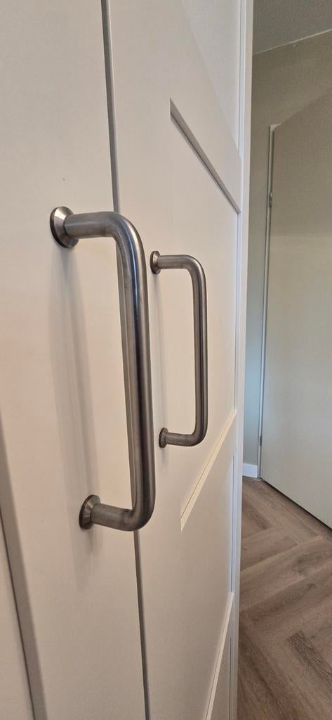 11 stuks Ikea Pax kast deurklinken 128mm, Minder dan 50 cm, Gebruikt, Ophalen of Verzenden, Minder dan 25 cm