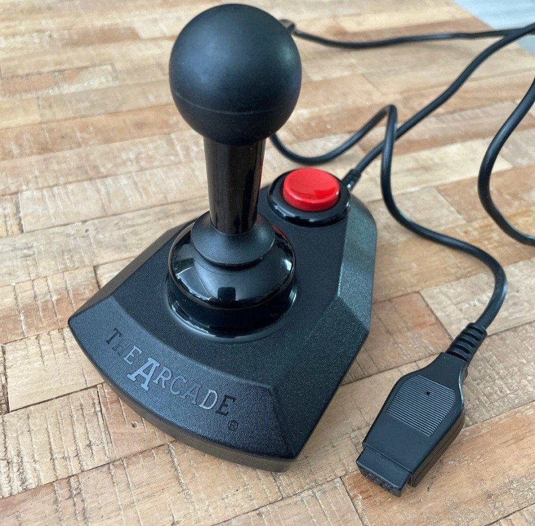 klassieke joystick-controller, Spelcomputers en Games, Spelcomputers | Overige Accessoires, Ophalen of Verzenden, Gebruikt